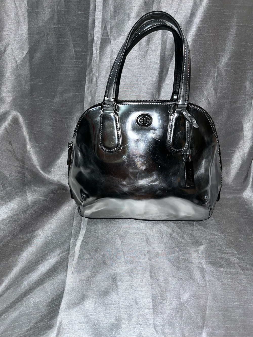 Mirrored Coach Bag